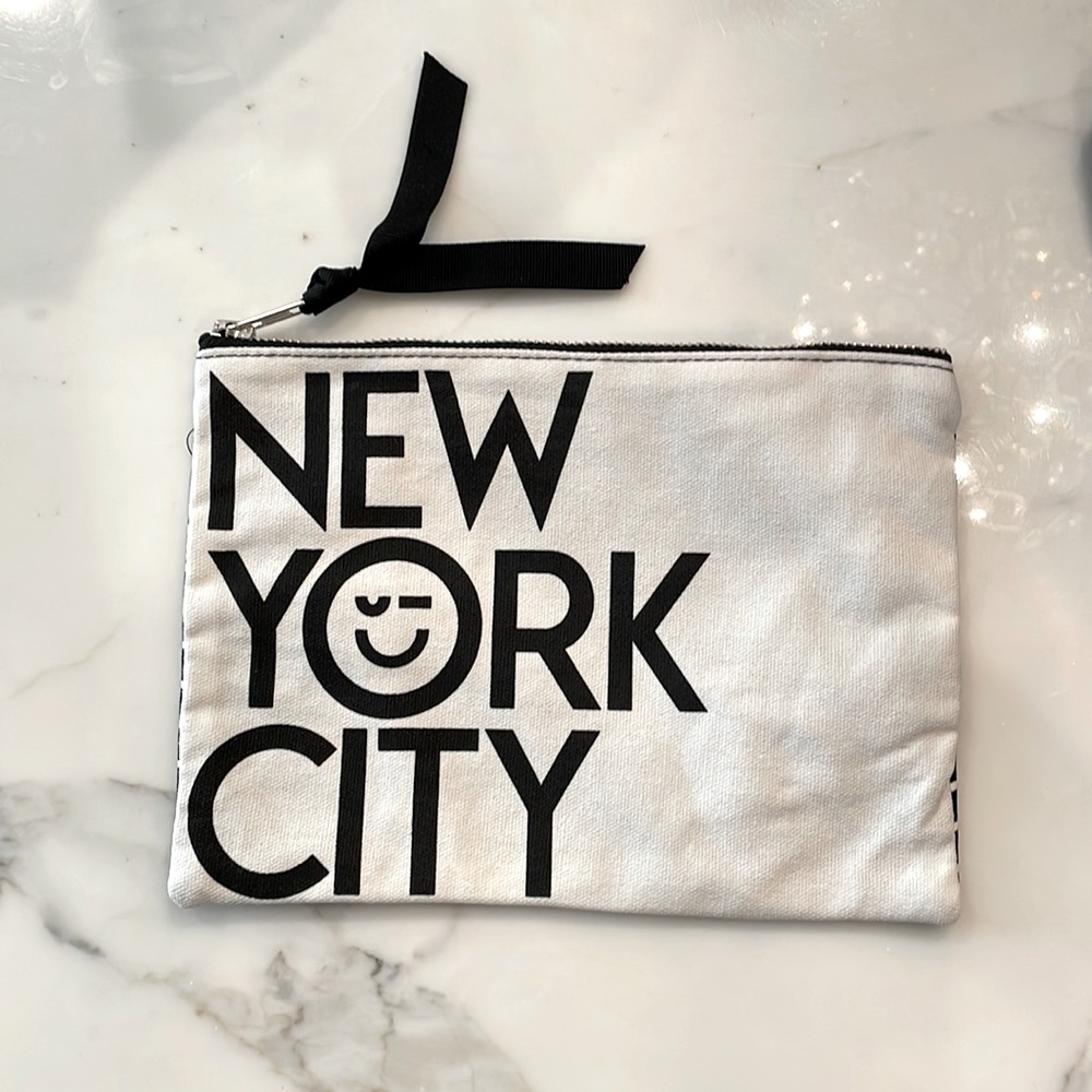 Nordstrom New York City pouch/makeup bag